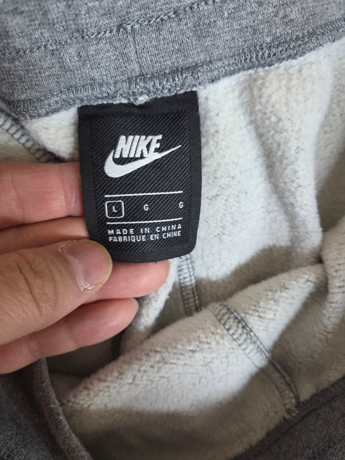 나이키 스포츠웨어 nsw 부클와펜 플리스 기모 반바지 L 상품이미지3