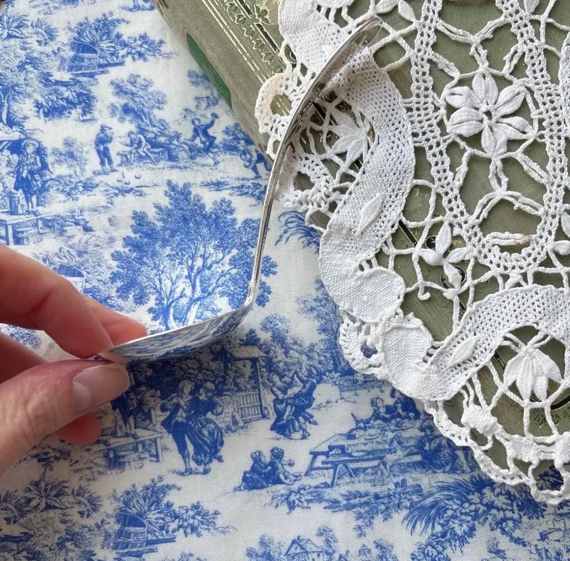 영국 빈티지 실버플레이트 티캐디스푼 티스쿱 상품이미지3