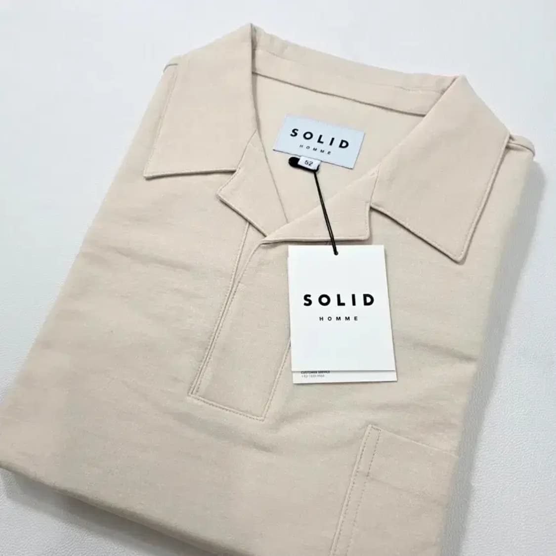 솔리드옴므 반팔 카라티 110 상품이미지6