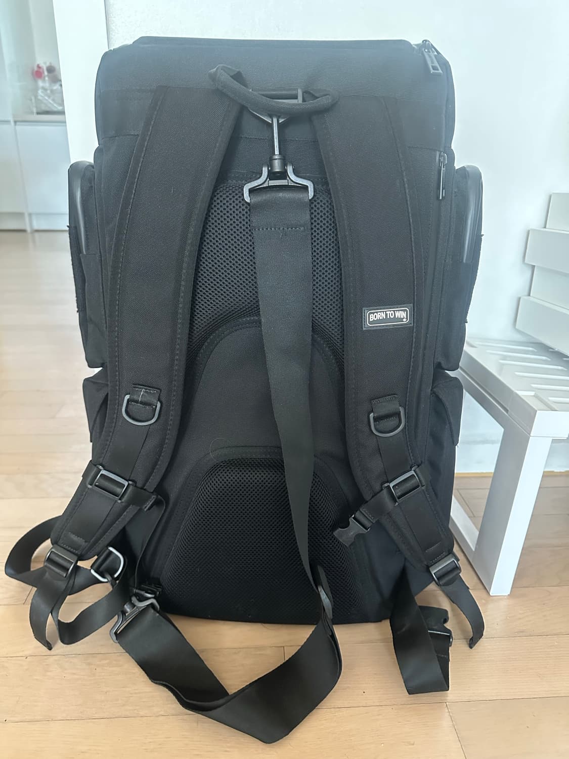 본투윈 B1 BACKPACK PATCH VER 헬스가방 (블랙) 상품이미지4