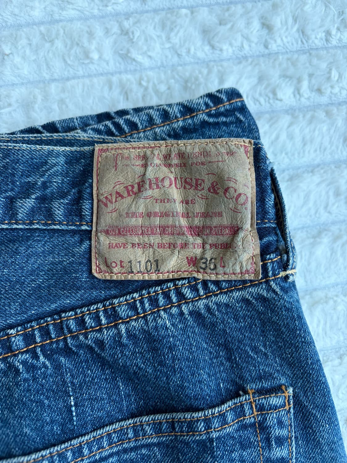 웨어하우스 1101 세컨핸즈 미디엄인디고 상품이미지2