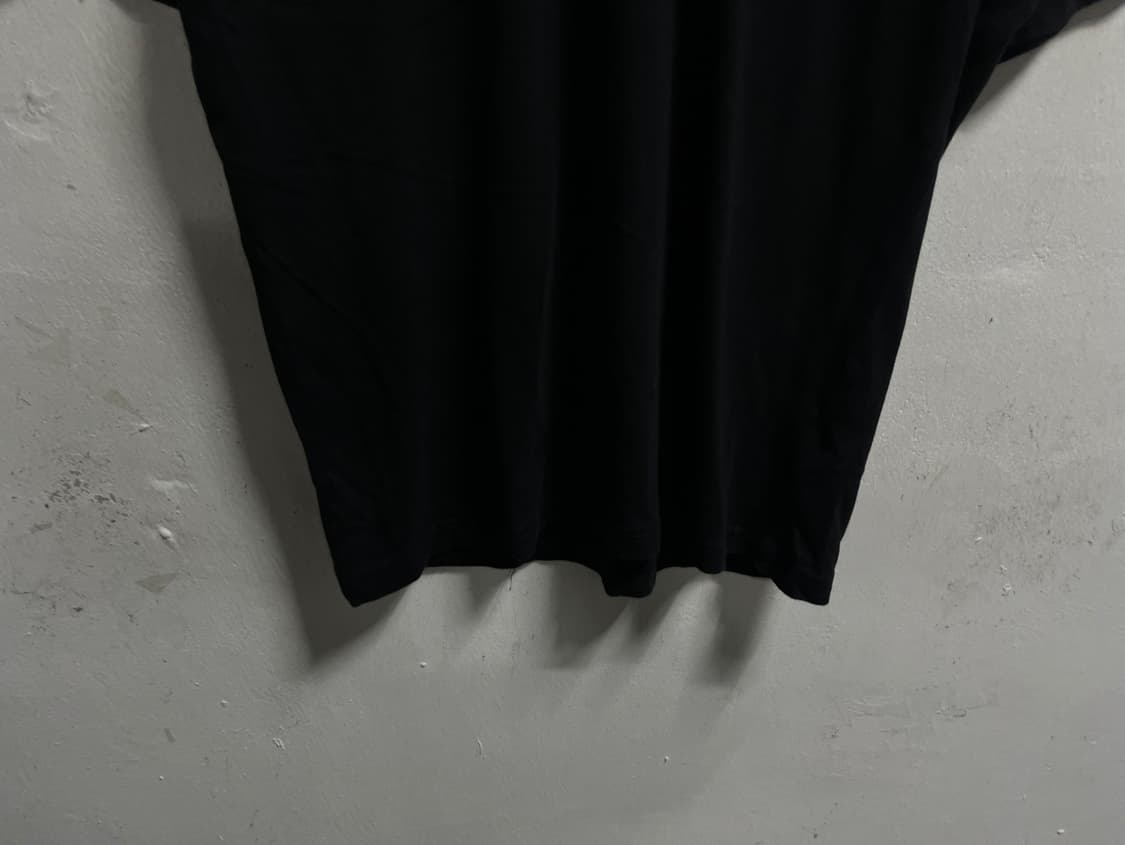 (100) acid black 빅로고 루즈핏 반팔티셔츠 상품이미지3