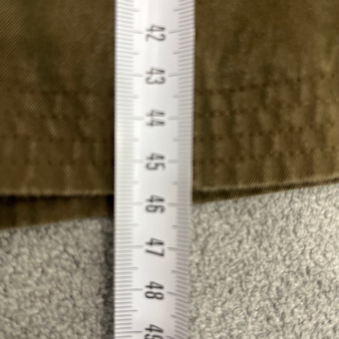 M 헤지스 코튼 카키 스커트 상품이미지7