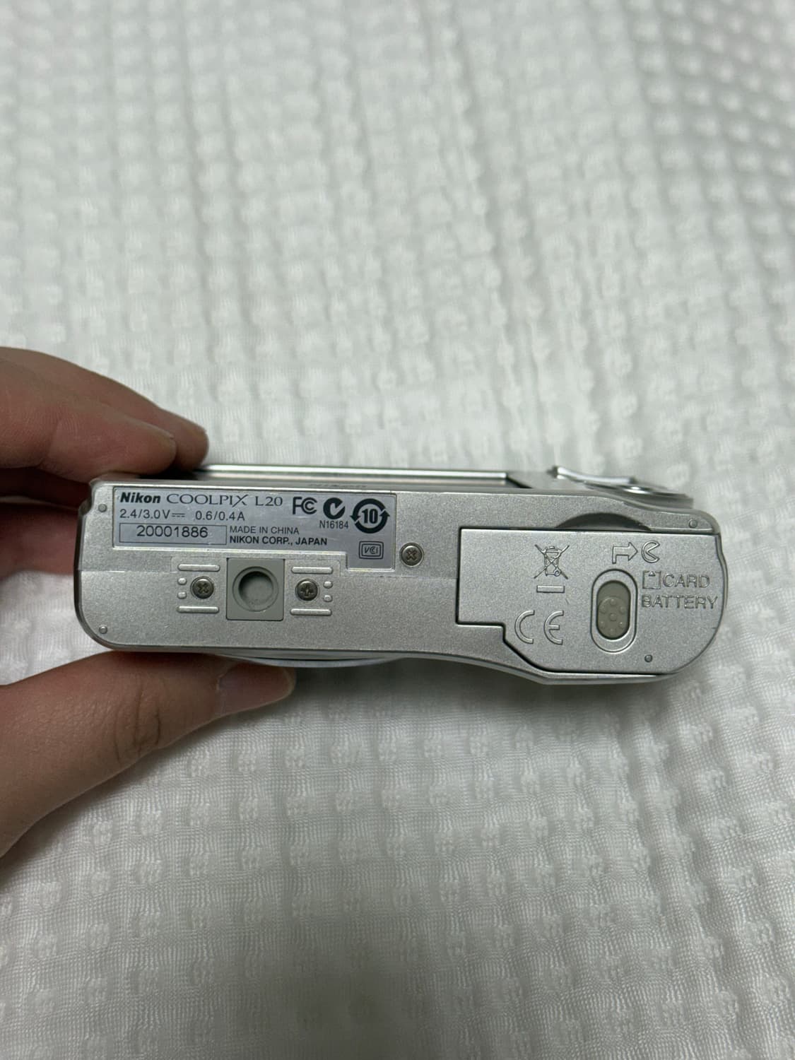 (기스,찍힘)Nikon coolpix L20/빈티지 디카/니콘 쿨픽스 상품이미지4