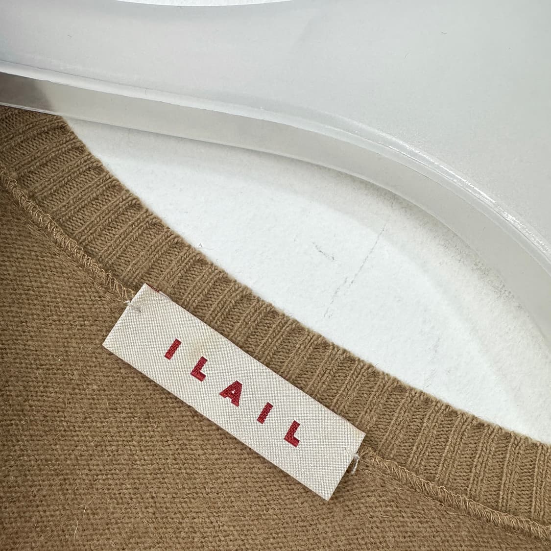 일라일 레오파드 패치 포켓 울 니트 상품이미지2