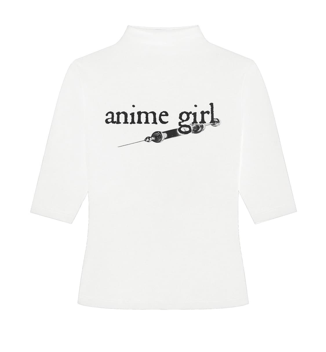 본네 Anime mock neck top (White) 상품이미지1
