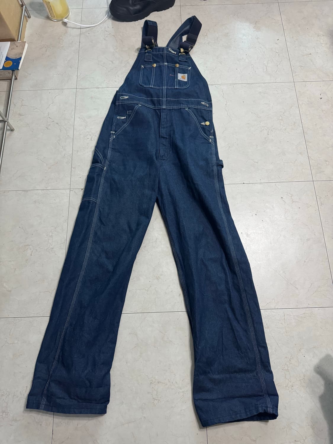 칼하트 데님 오버롤 30x32 상품이미지1