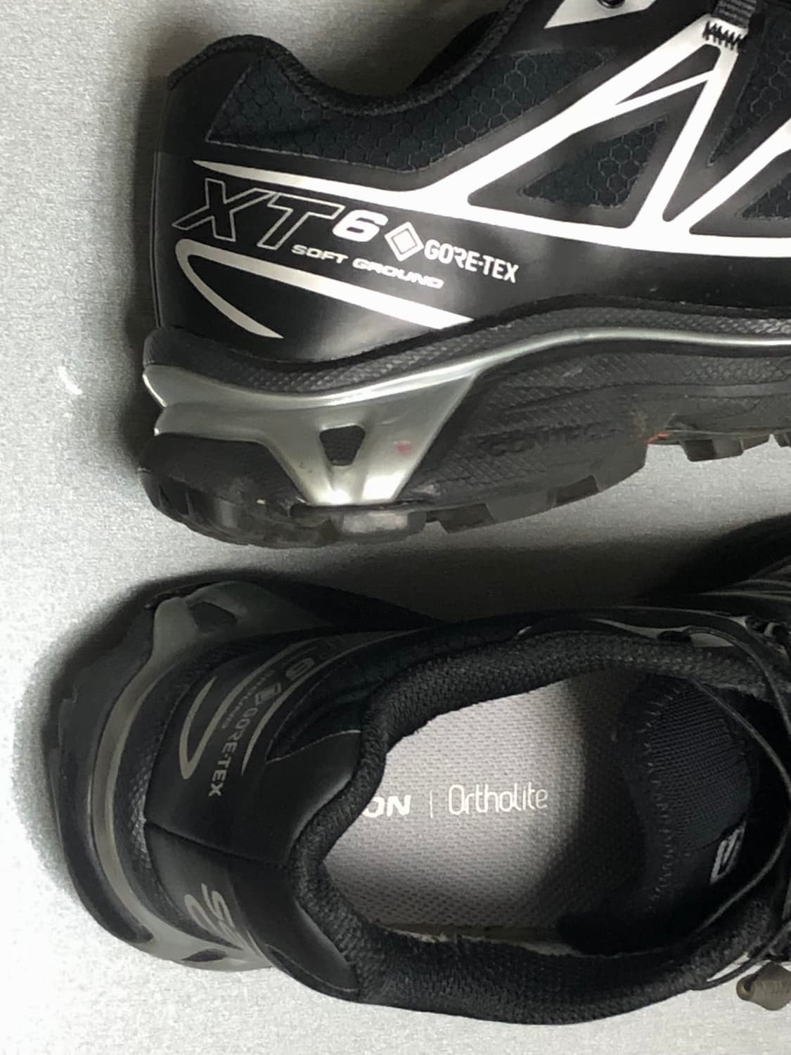 Salomon XT-6 GTX Black Silver 상품이미지3