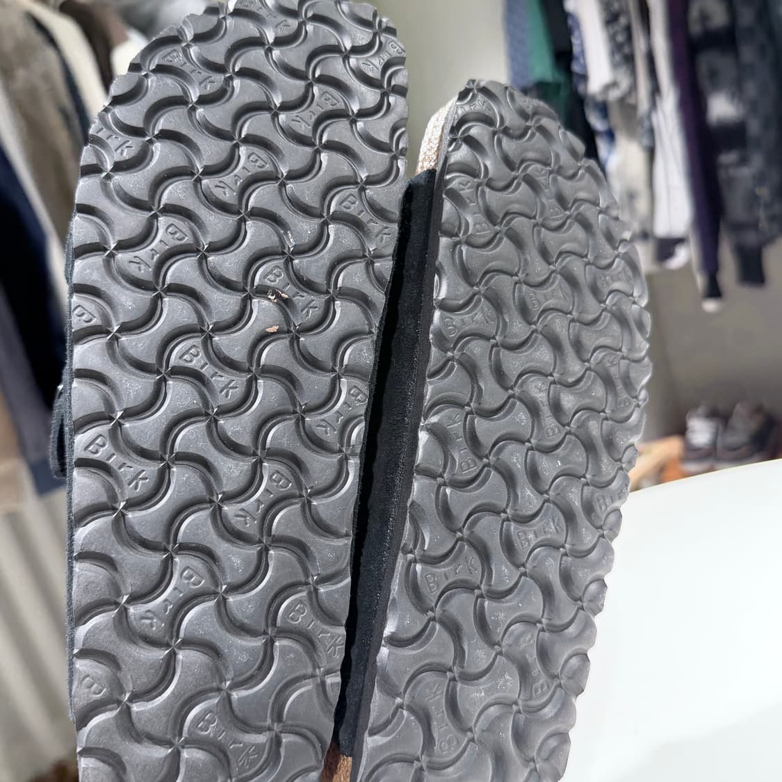 (A+/42) / 크롬하츠 X 버켄스탁 아리조나 블랙 로듐 건슬링어 상품이미지8