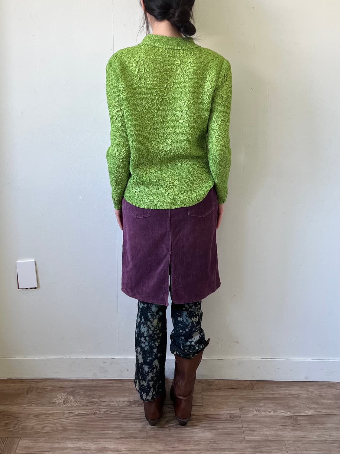 Neo R-Jeans 라벤더 퍼플 스커트 상품이미지9