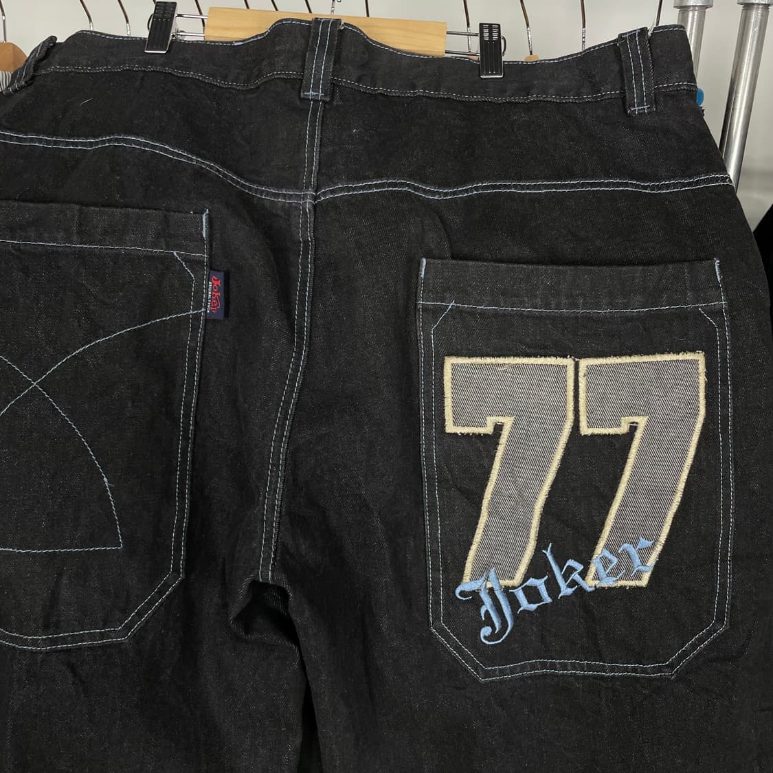 Joker 77 조거 더블세븐 힙랍 올드스쿨 데님 팬츠 상품이미지6