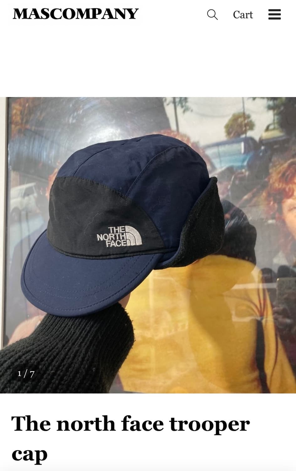 The north face trooper cap 상품이미지10