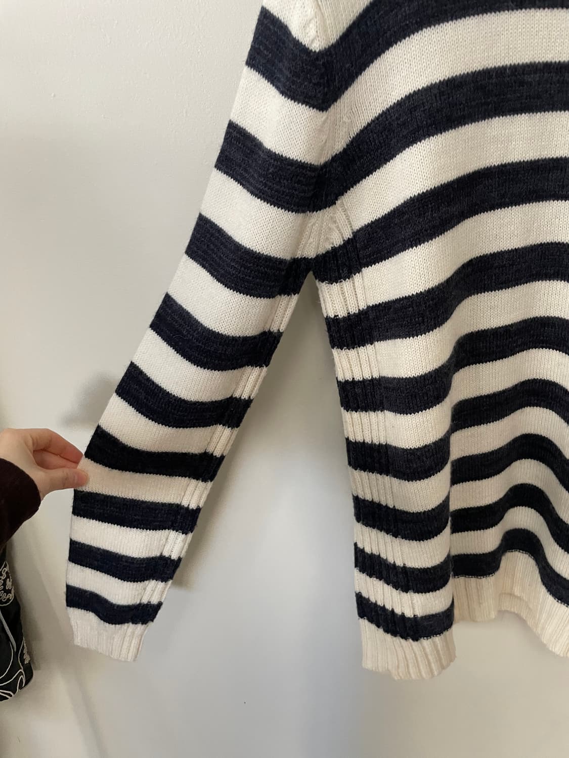 vintage button-up turtleneck knit 상품이미지5