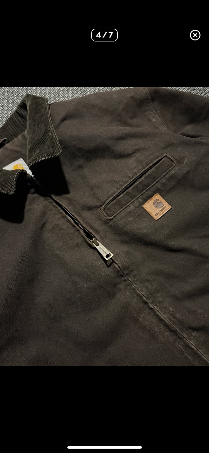 칼하트 뱅크스톤 워크자켓 dkb L/R 상품이미지1