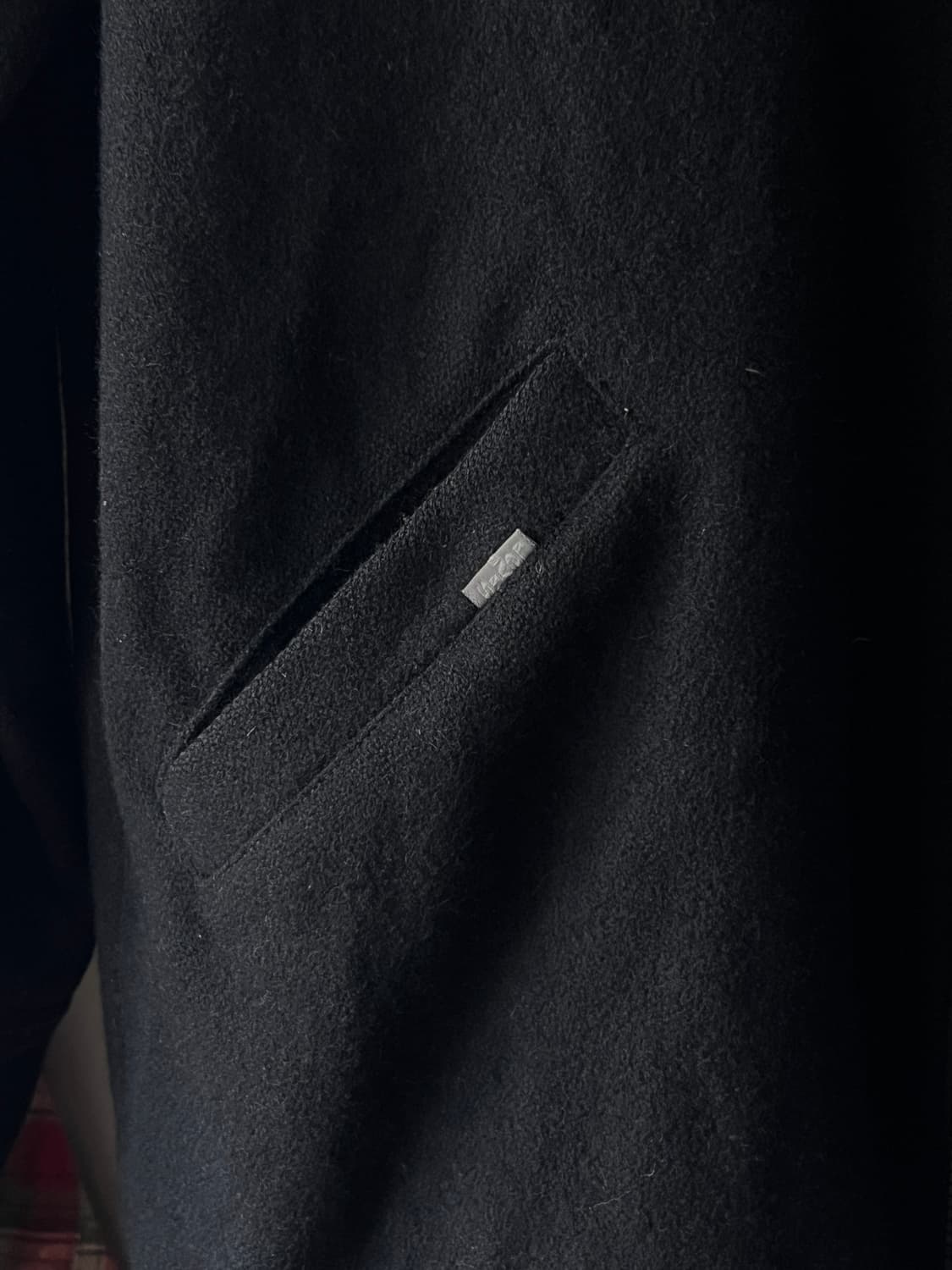 [L]00's 리바이스 실버탭 요크 집업 울 자켓 상품이미지4