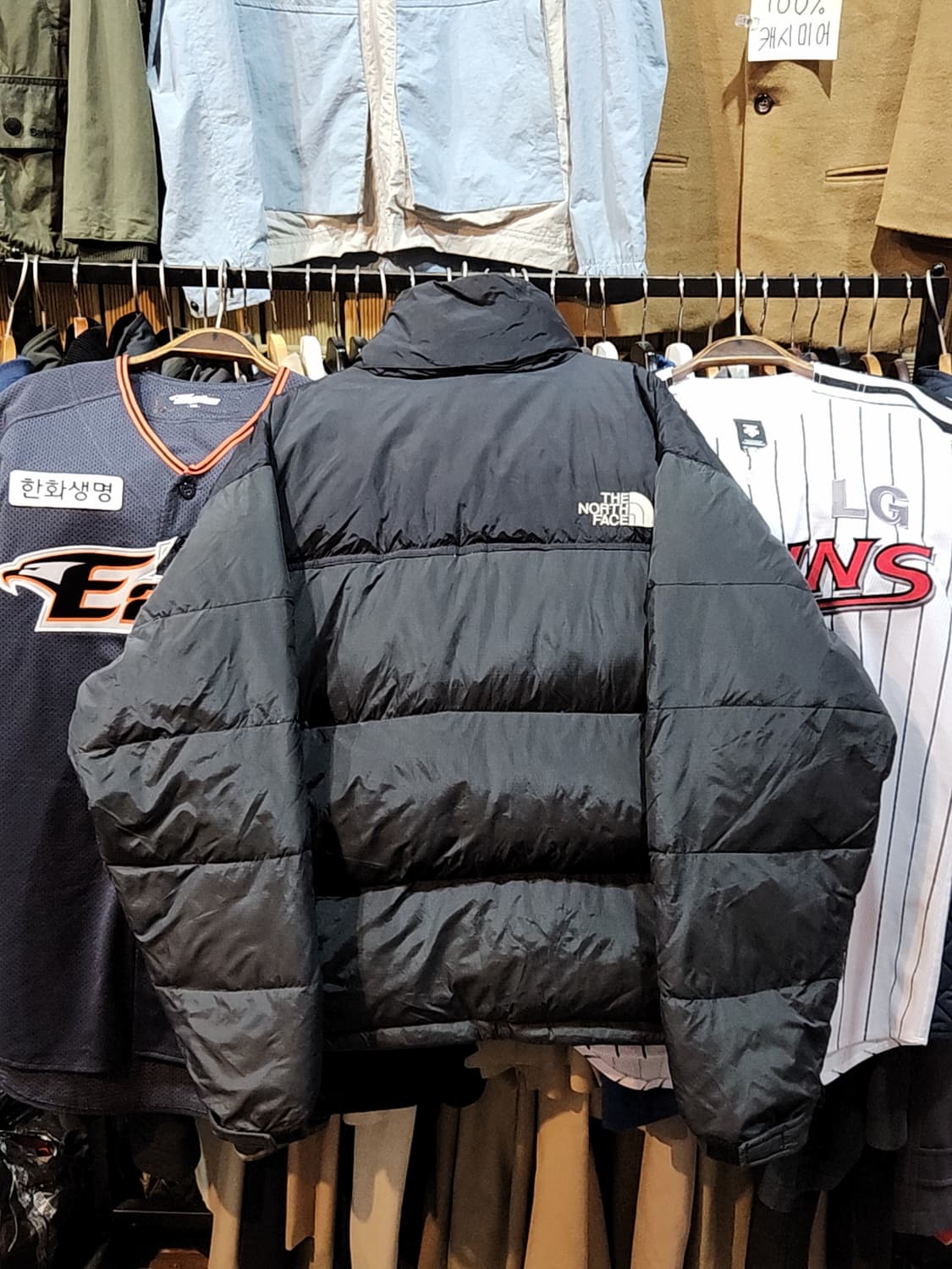 (XL) 노스페이스 눕시 패딩점퍼 투톤 거위털 700 다운자켓  상품이미지6