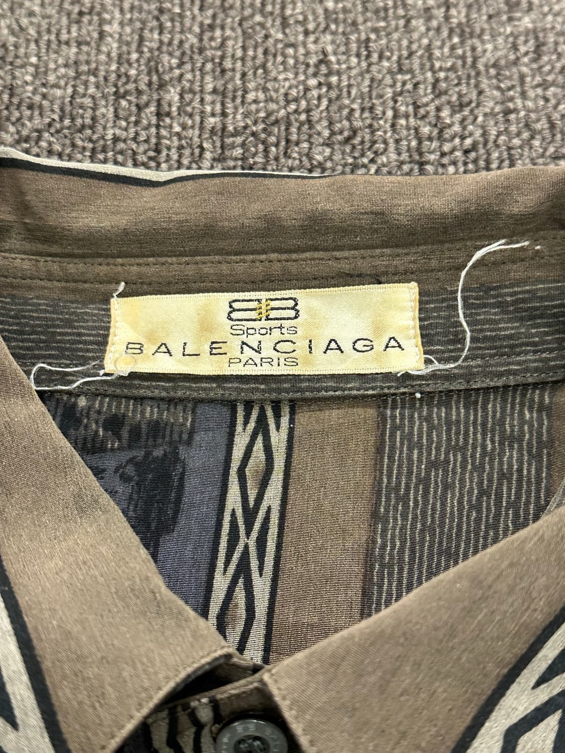 OS)발렌시아가 빈티지 패턴 셔츠 상품이미지3