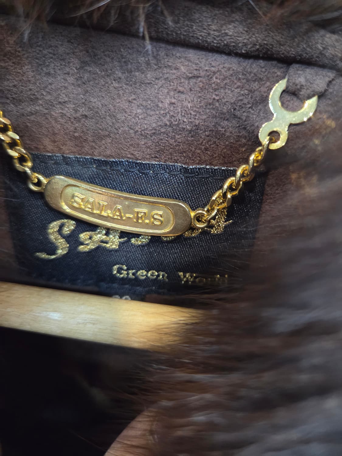 빈티지 폭스 퍼 양가죽 무스탕 코트 66 상품이미지3