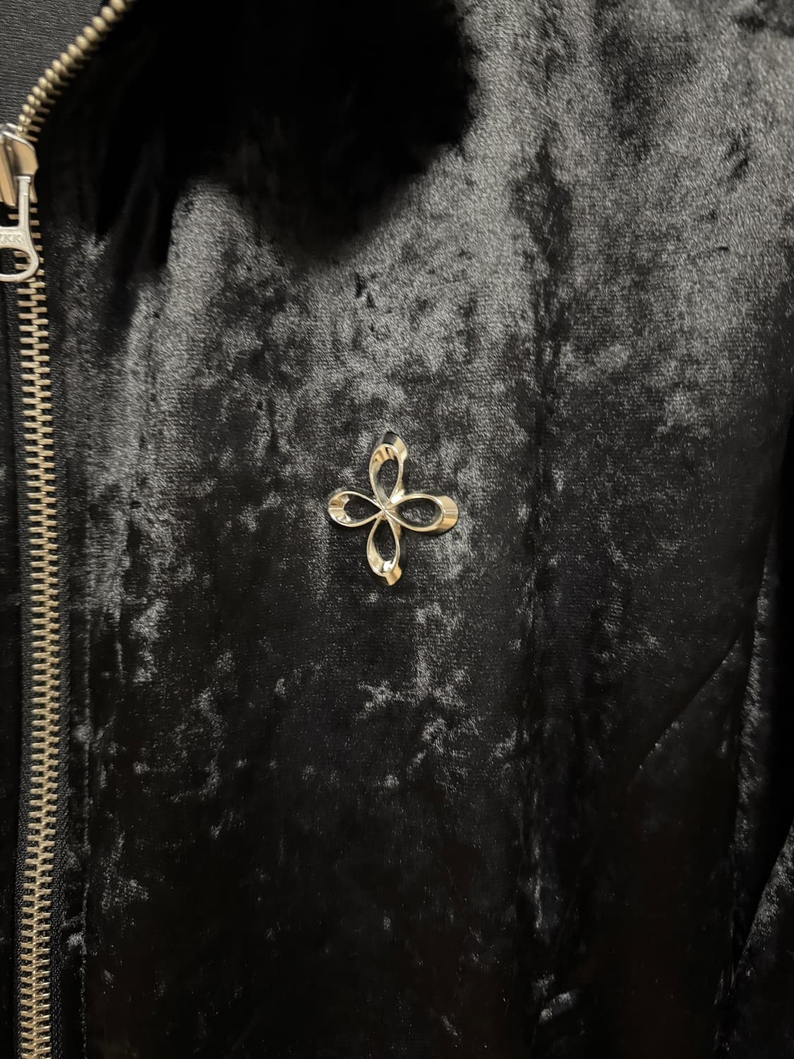 써저리 벨벳 사이드 트랙자켓  상품이미지2