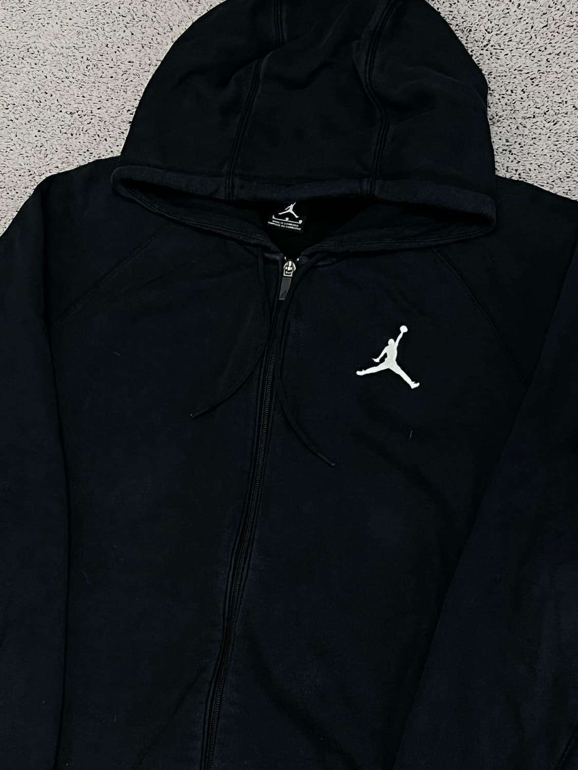 (L) 조던 블랙 후드집업 상품이미지2