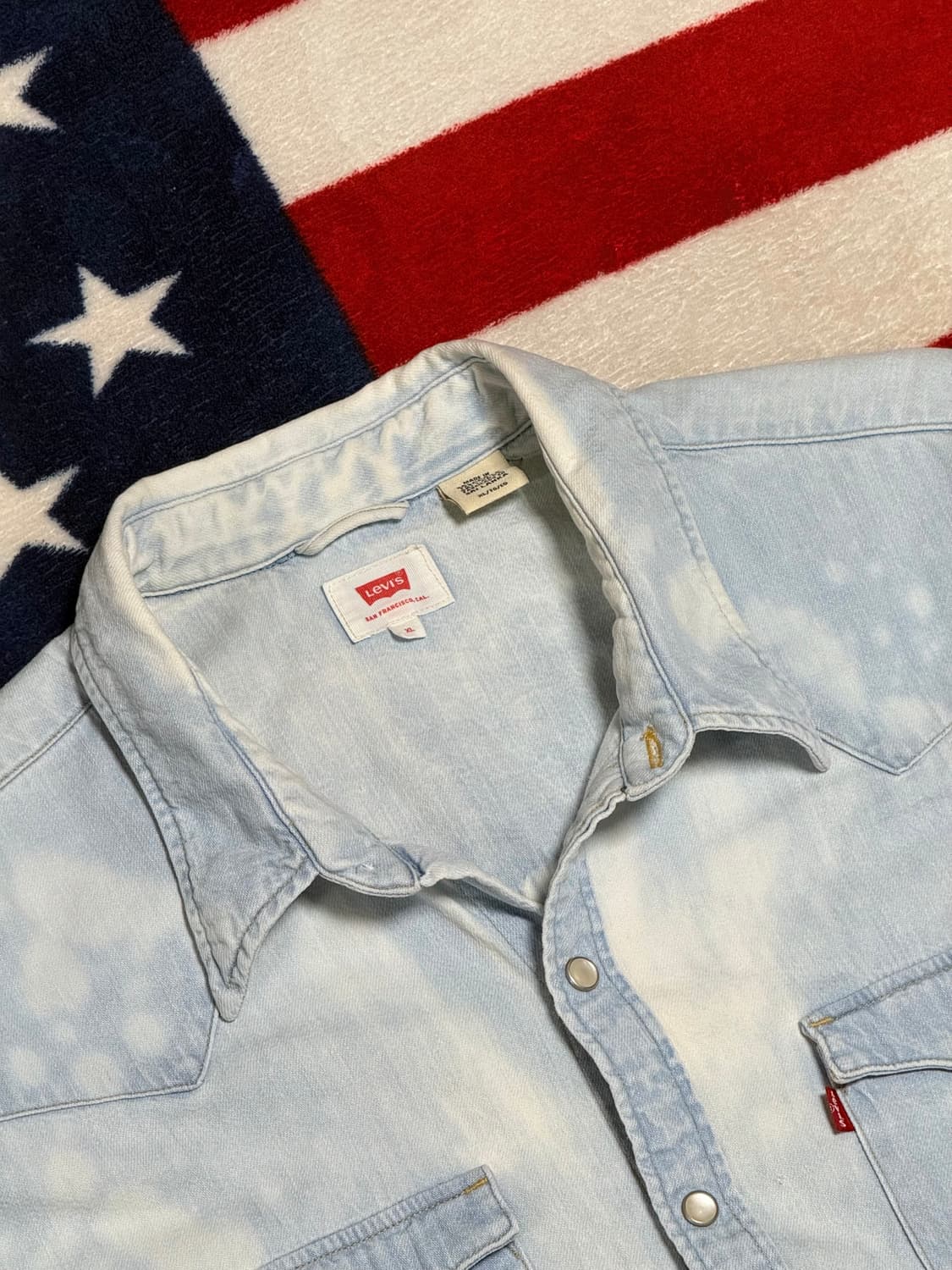 리바이스 웨스턴데님셔츠 Levis western denim shirt 상품이미지6