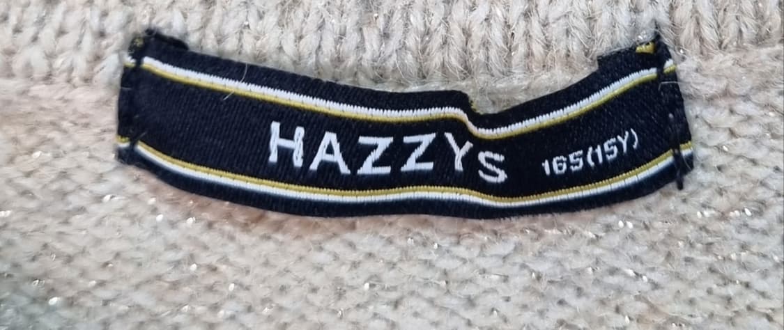 실측 XS (44) 헤지스 다크베이지 니트가디건 165 상품이미지3