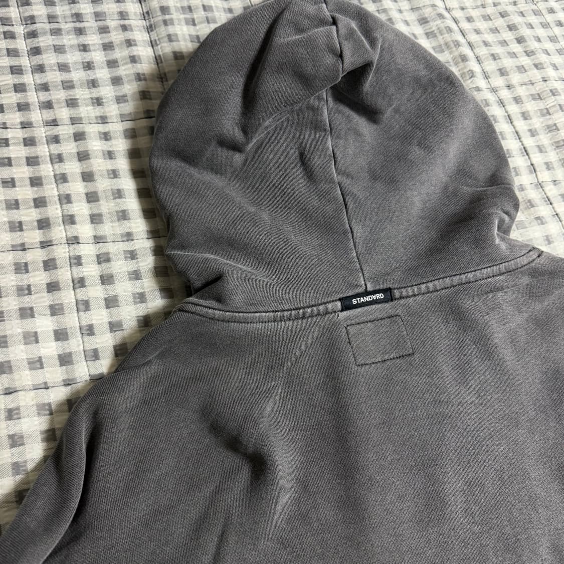 (XXL) 스탠다드 빈티지 스컬 후드티  상품이미지6