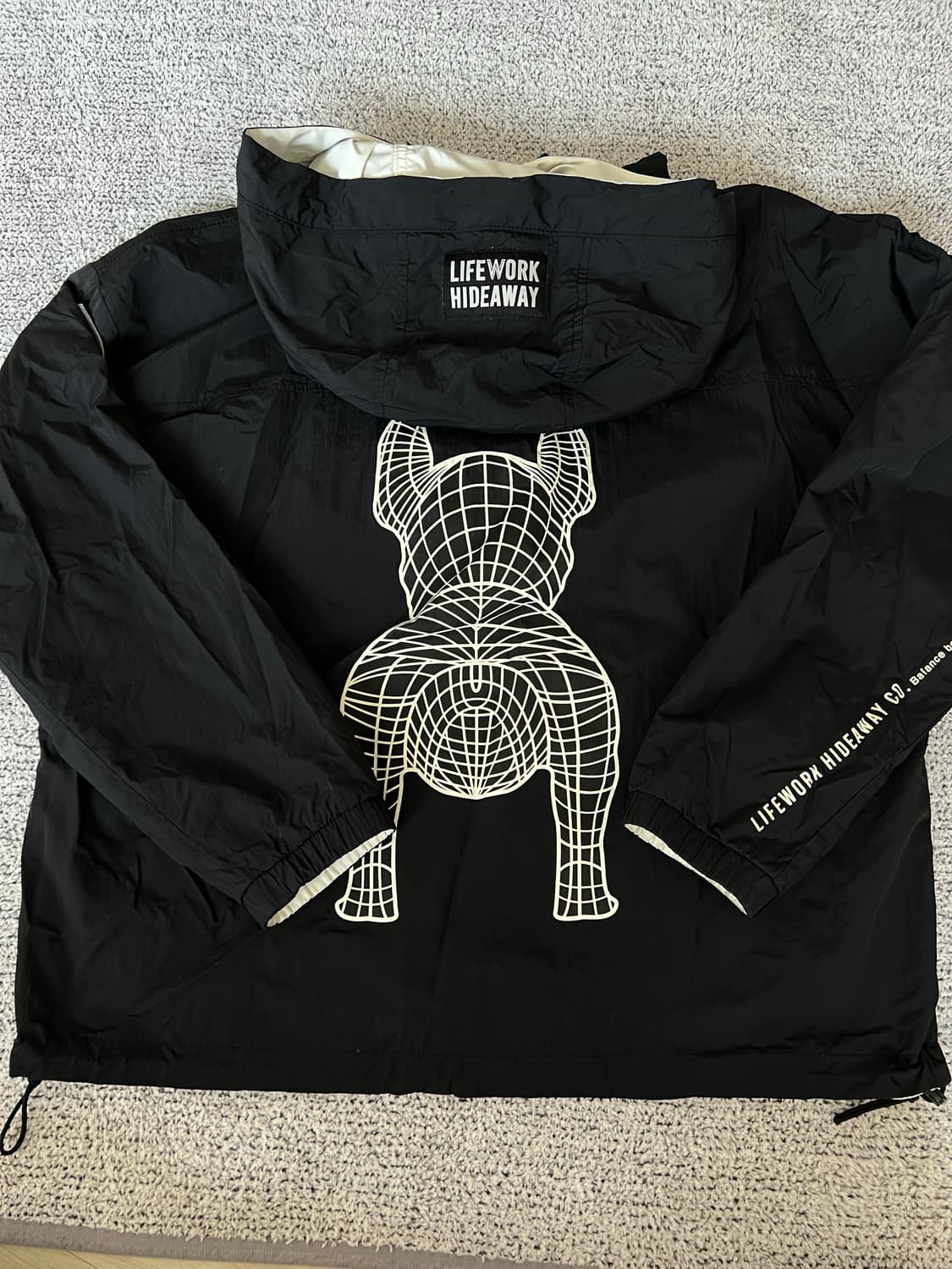 라이프워크빅라독 바람막이 후드 자켓 상품이미지5