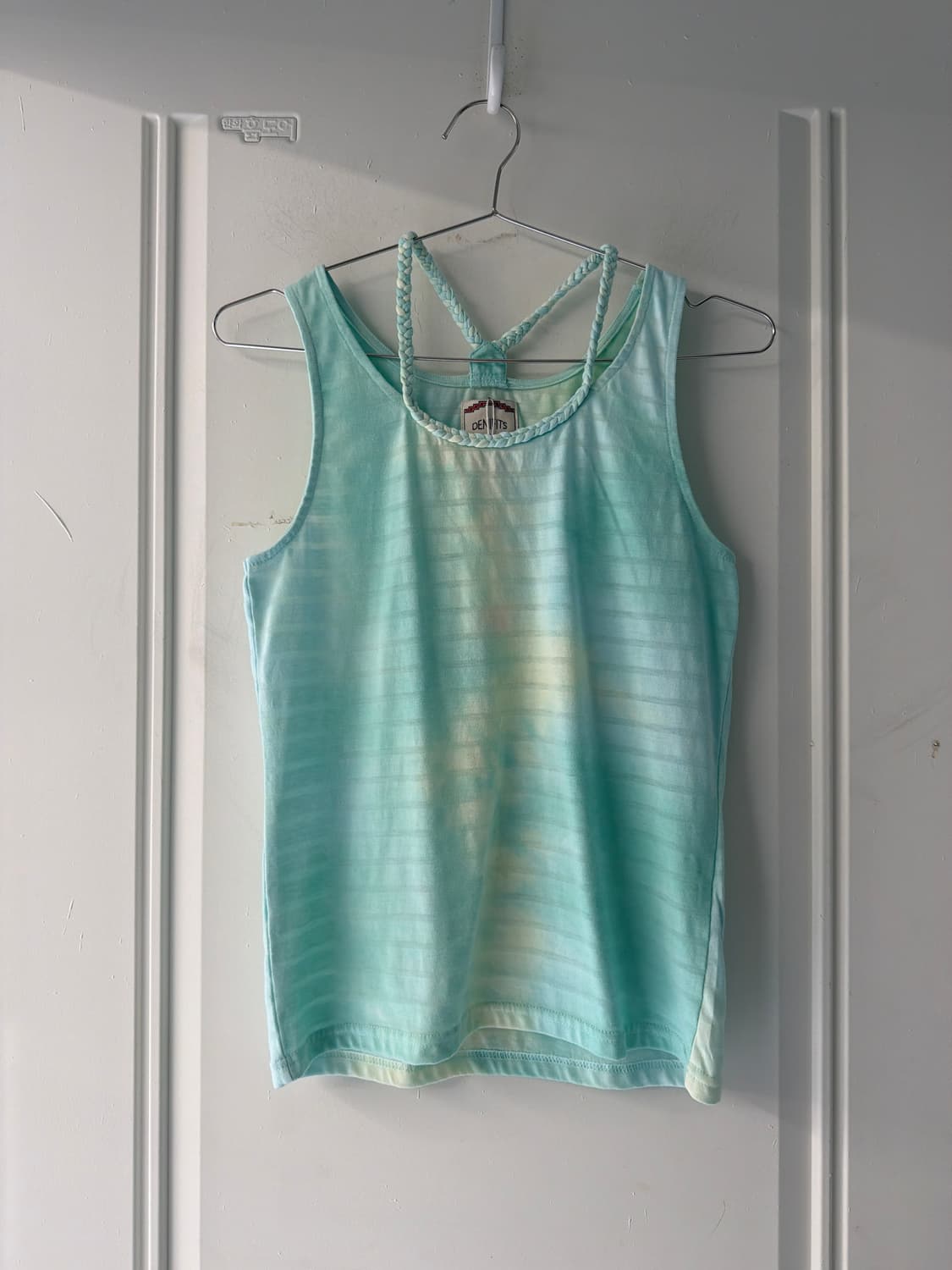 일본빈티지 에스닉 모리 슬리브리스 나시 상품이미지1