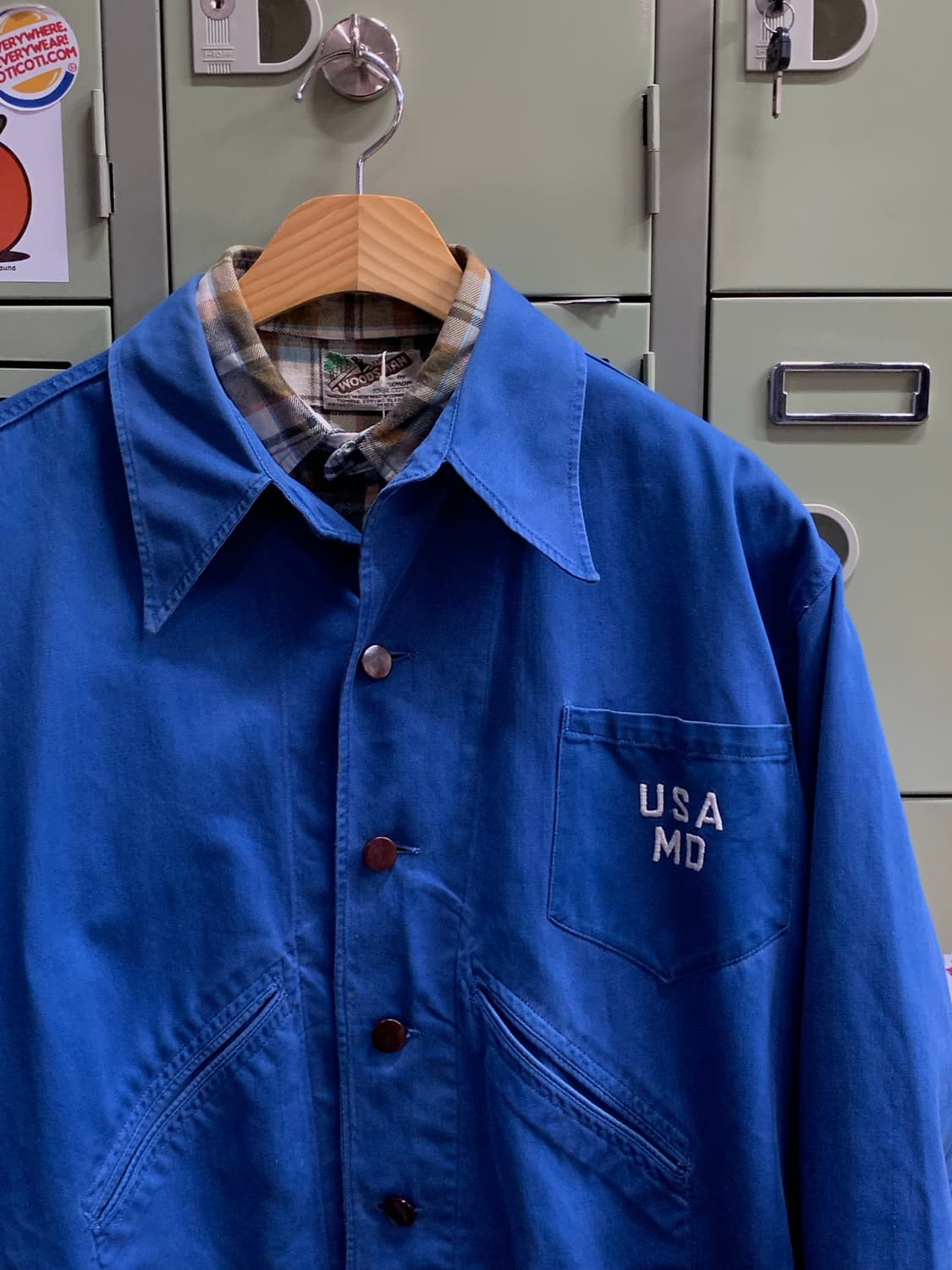 40s 미군 Medical  Convalescent 자켓 상품이미지2