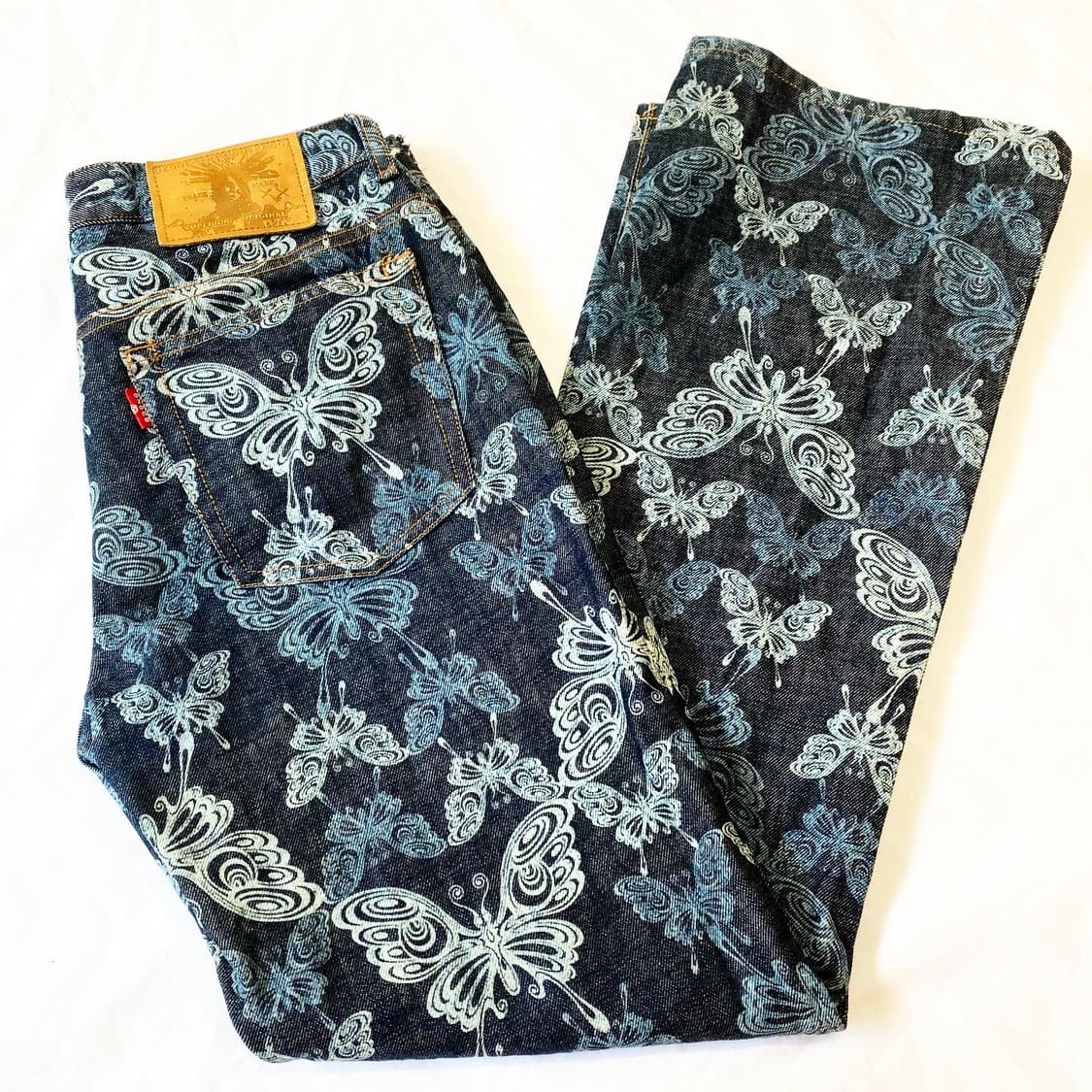 오존 커뮤니티(히스테릭 글래머) - 나비 패턴 팬츠 상품이미지2