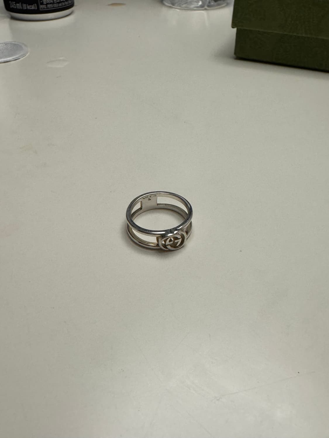 구찌 인터로킹 반지 9호 상품이미지3
