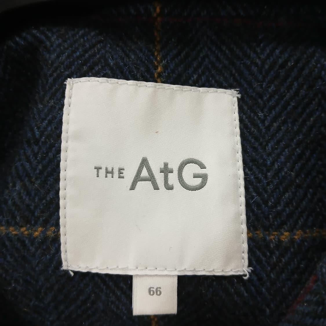 the AtG 체크 더블 자켓 상품이미지7