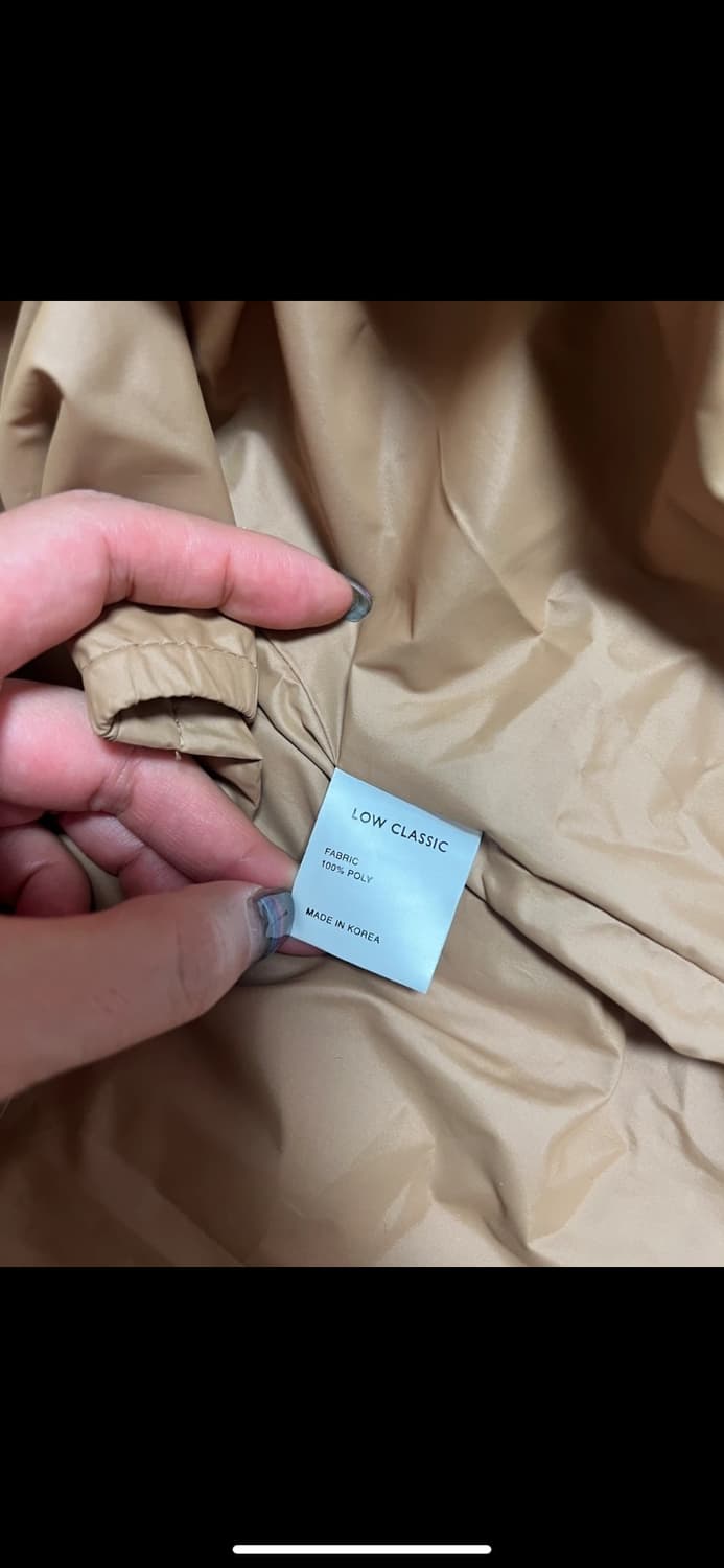 low classic 오버핏 패딩 m 사이즈 상품이미지7