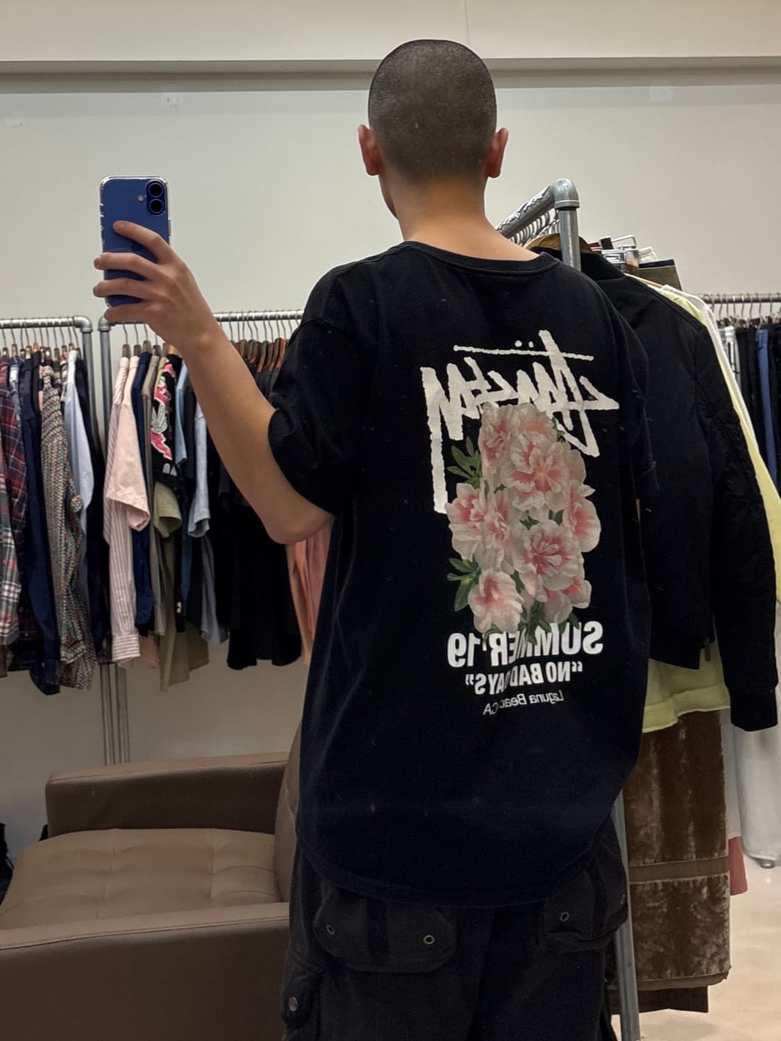 스투시 카네이션 티셔츠 상품이미지6