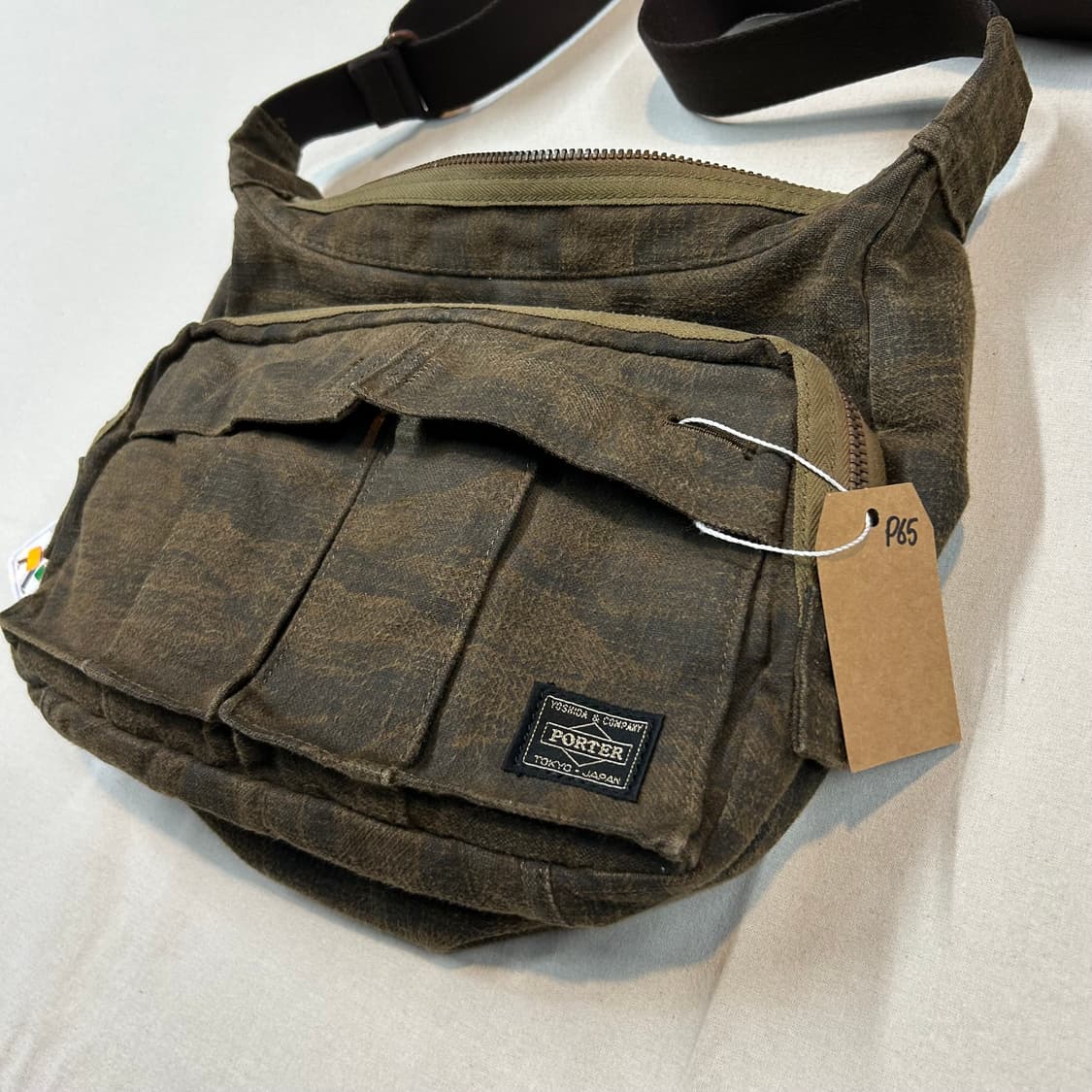 요시다 포터 타이거 카모 숄더백 크로스백 70주년 한정판 P65 상품이미지2
