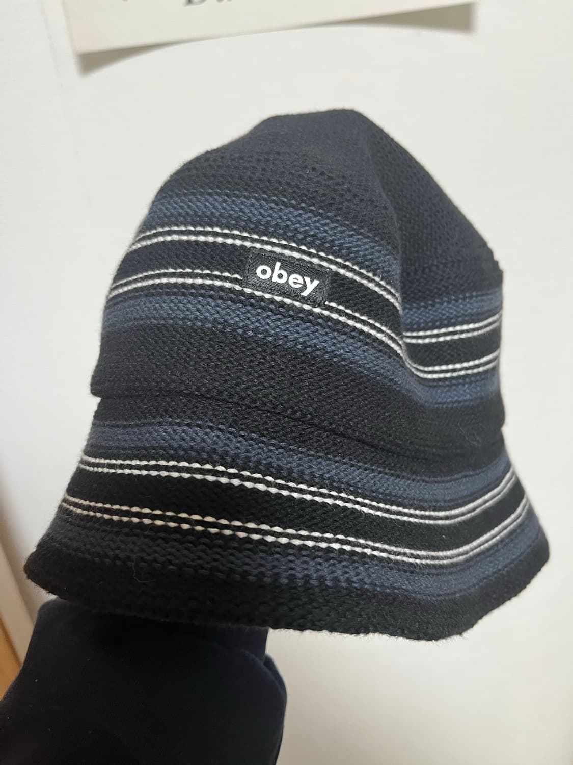 obey 니트버킷햇 상품이미지2