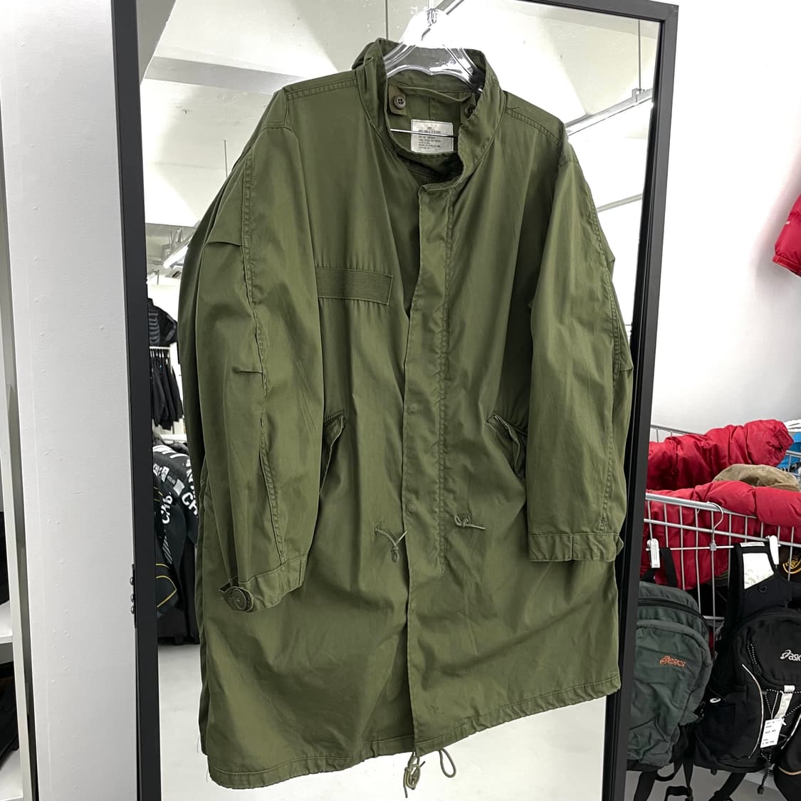 80s OG M65 오리지널 피쉬테일 so-sew 미군 개파카 상품이미지1