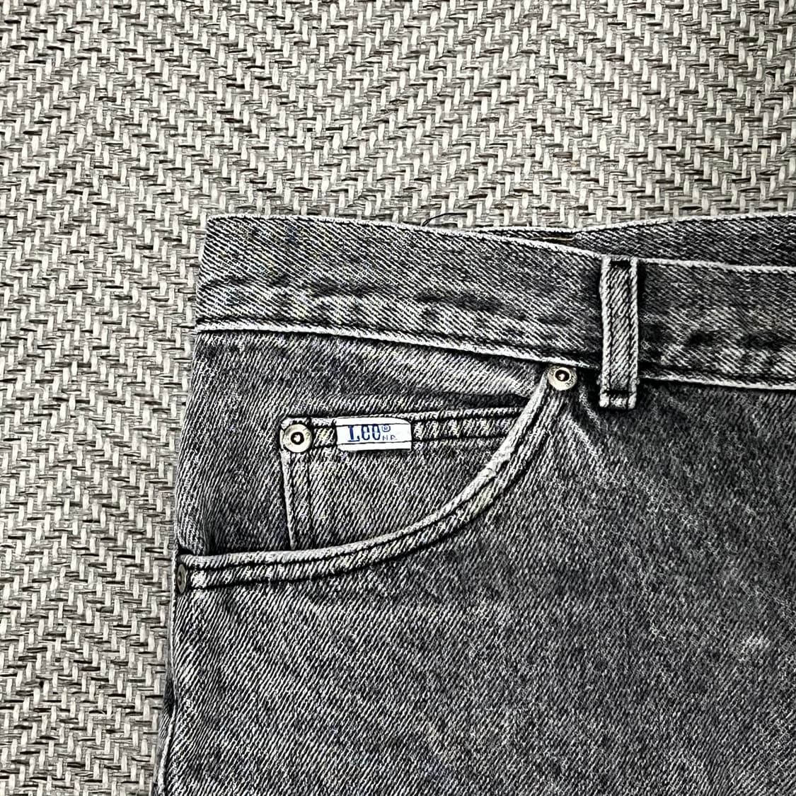 리 흑청 데님팬츠 s08408 상품이미지8