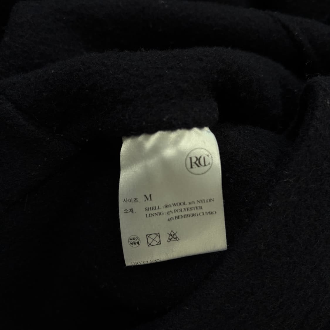 렉토 와이드 벨티드 케이프 후디 코트  상품이미지8