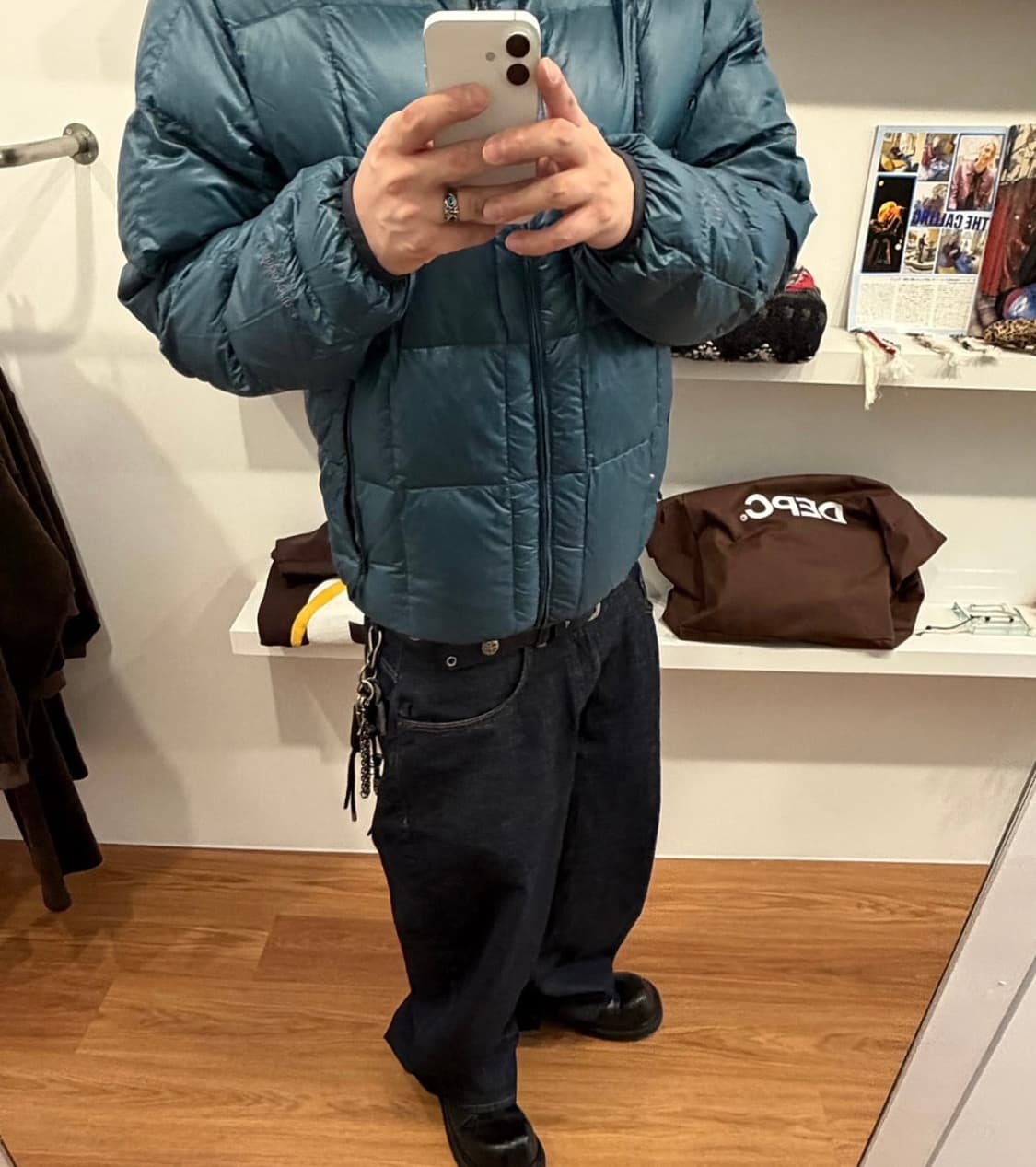 디네댓 경량 패딩 S 상품이미지2