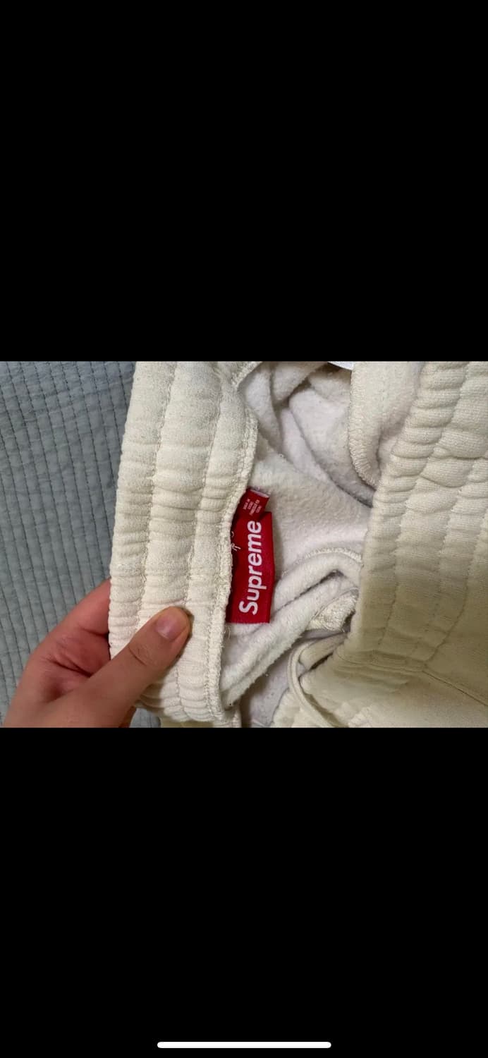 슈프림 패널 스웨트 팬츠 내추럴 - 25SS 상품이미지6