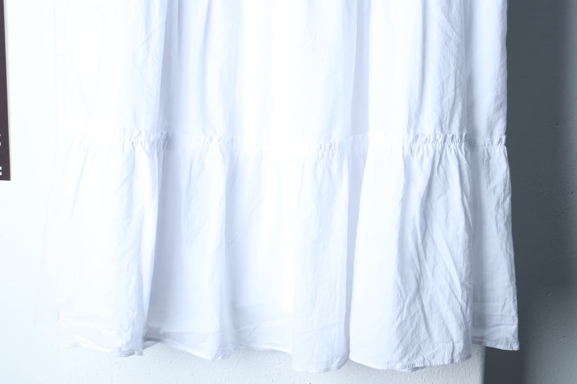 W(M-L) 무신사 스탠다드 스커트 치마 캉캉 화이트 롱-P9955 상품이미지4