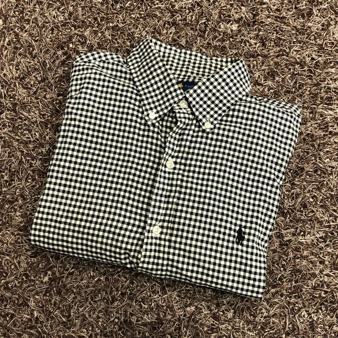 폴로 랄프로렌 체크 셔츠 상품이미지1