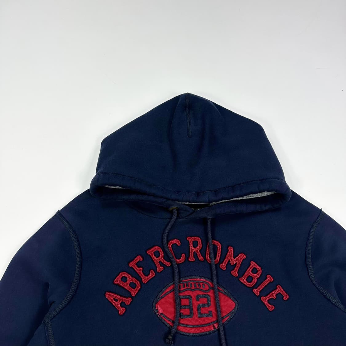 아베크롬비 OG y2k 빈티지 헤비코튼 후드티 네이비 XL 상품이미지2