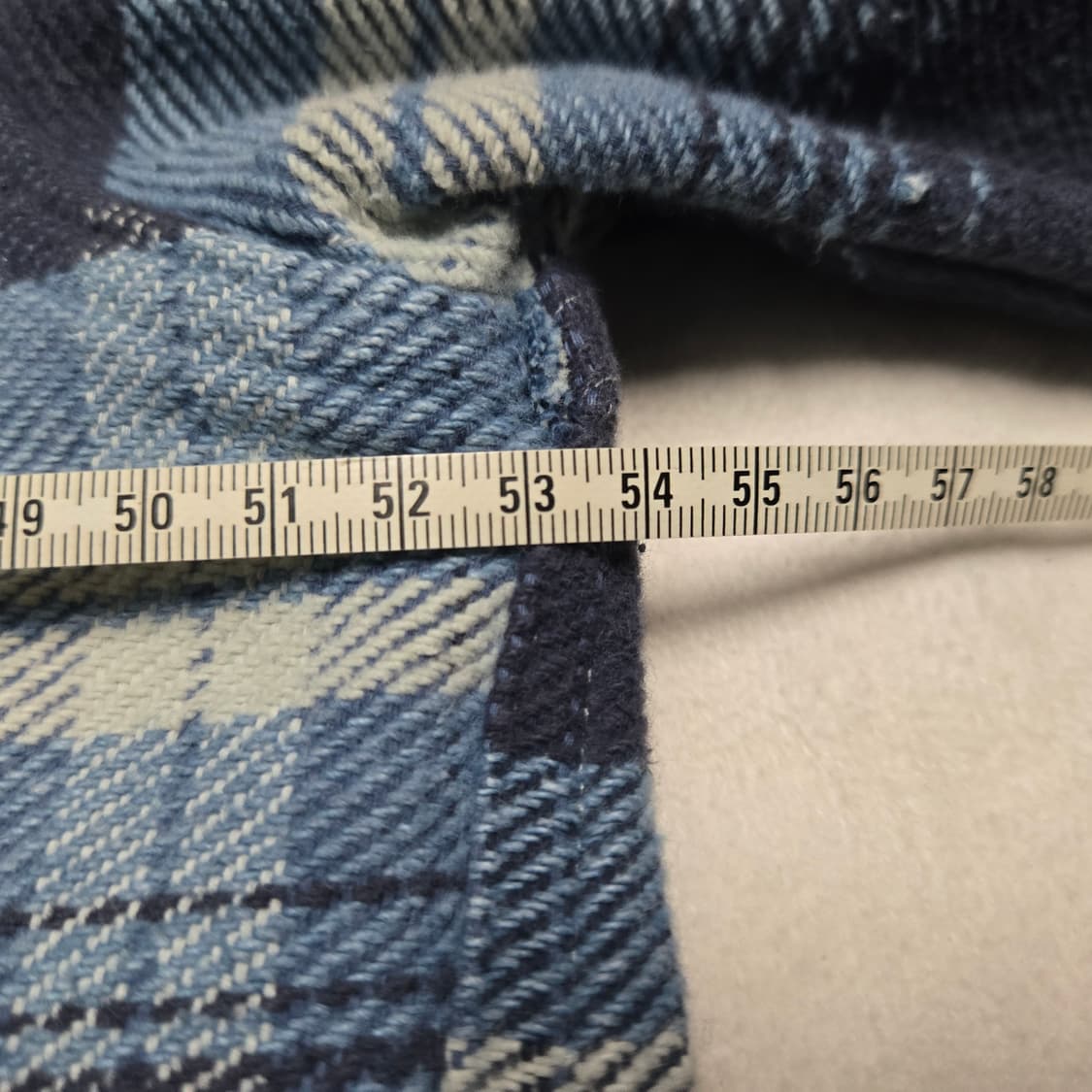 S 폴로랄프로렌 플란넬 헤비웨이트 워크 셔츠 블루 상품이미지6