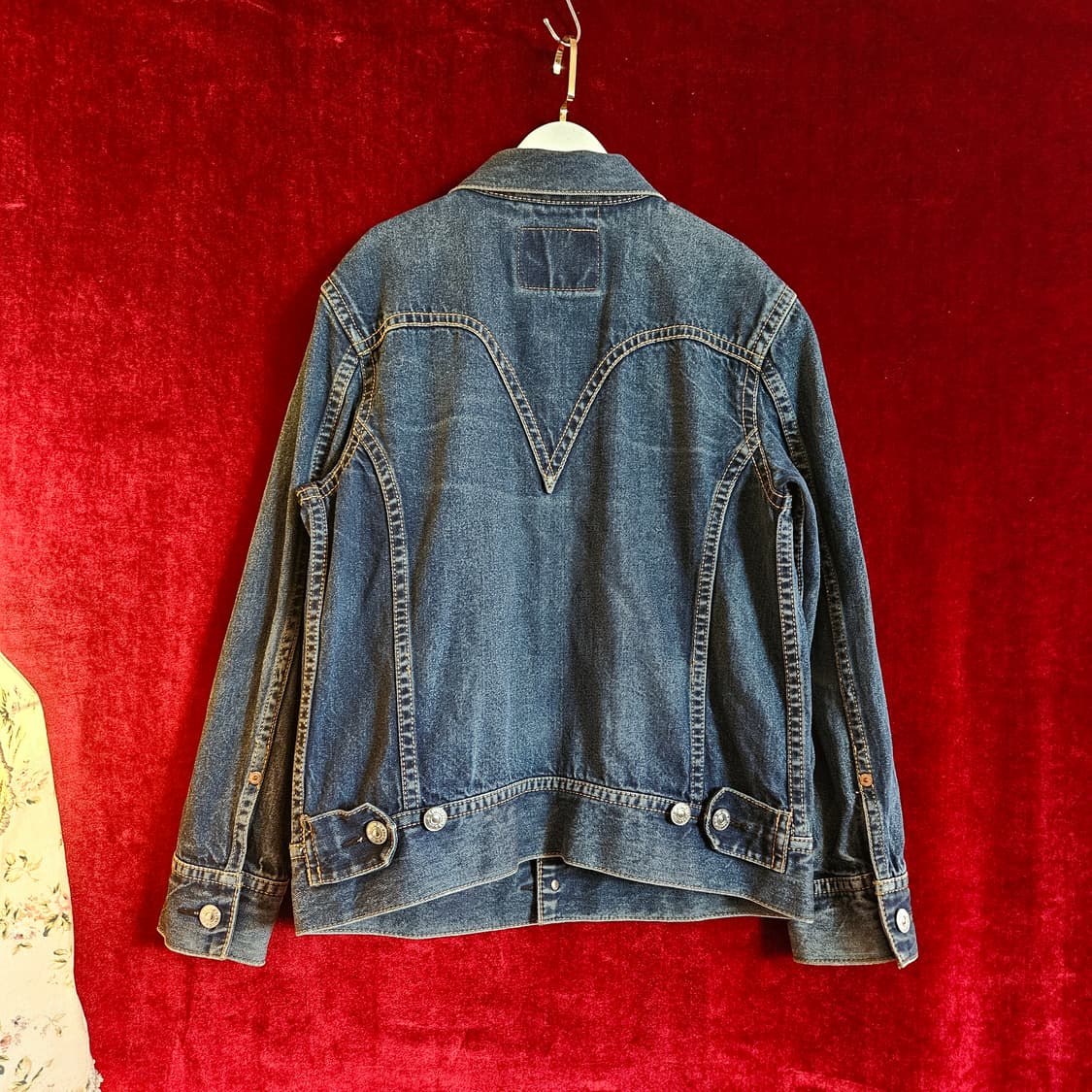 리바이스(Levis) 빈티지 타입원 데님자켓 XL size 상품이미지6