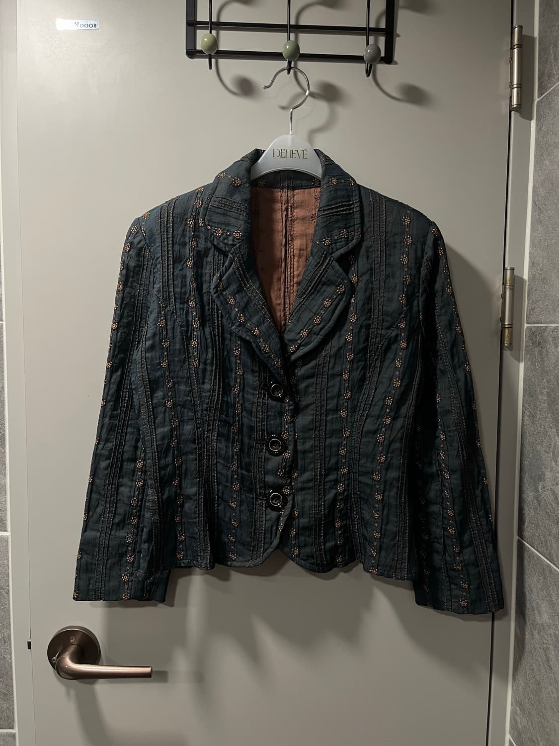 빈티지 엔틱 무드 자수 자켓 상품이미지1