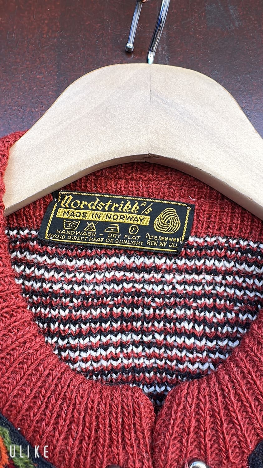 노르웨이 노르딕 퓨어뉴울 가디건 상품이미지4