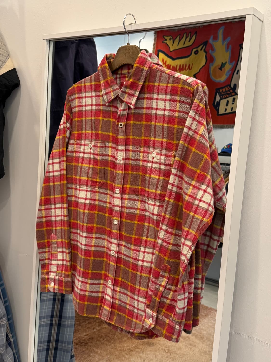 Oshkosh 오시코시 플란넬 체크 셔츠 상품이미지1